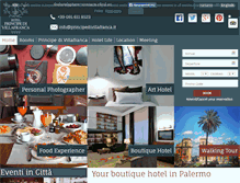 Tablet Screenshot of principedivillafranca.it